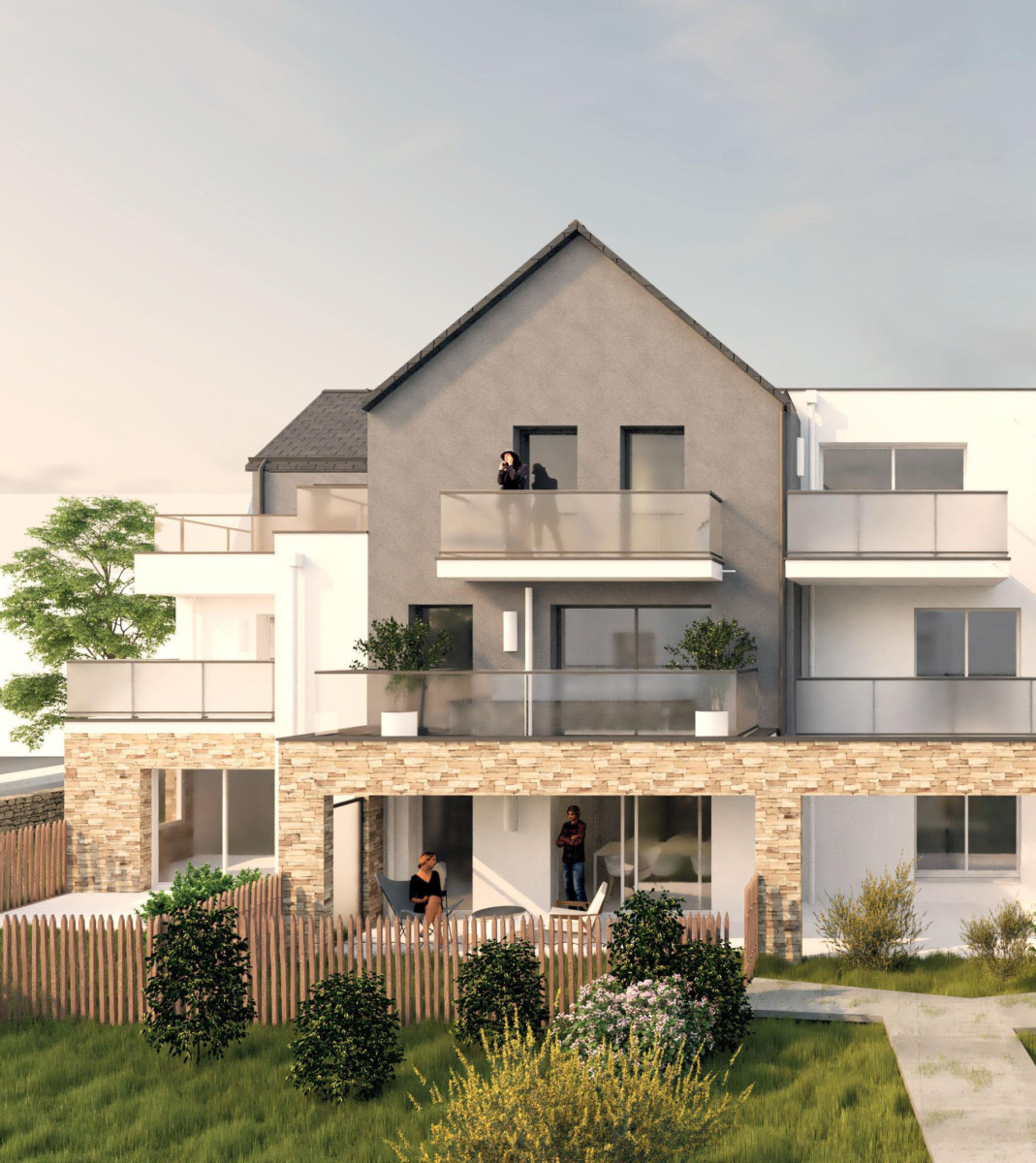 I Architectes Architecte Loire Atlantique LES EMBRUNS PSOMMAIRE